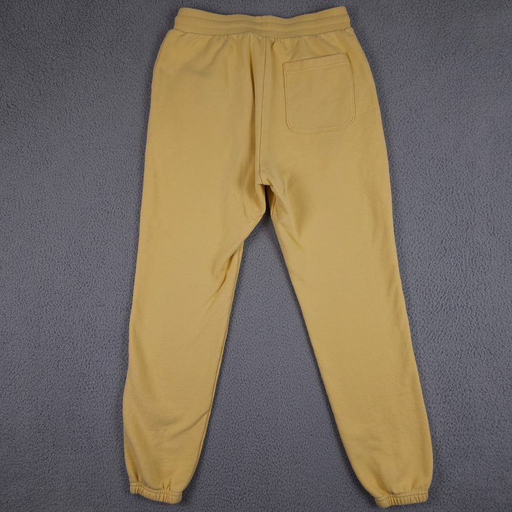 John Elliot Sweatpants Mens 3 US Large Yellow French Terry Jogger Lounge Pants - Picture 2 of 14
